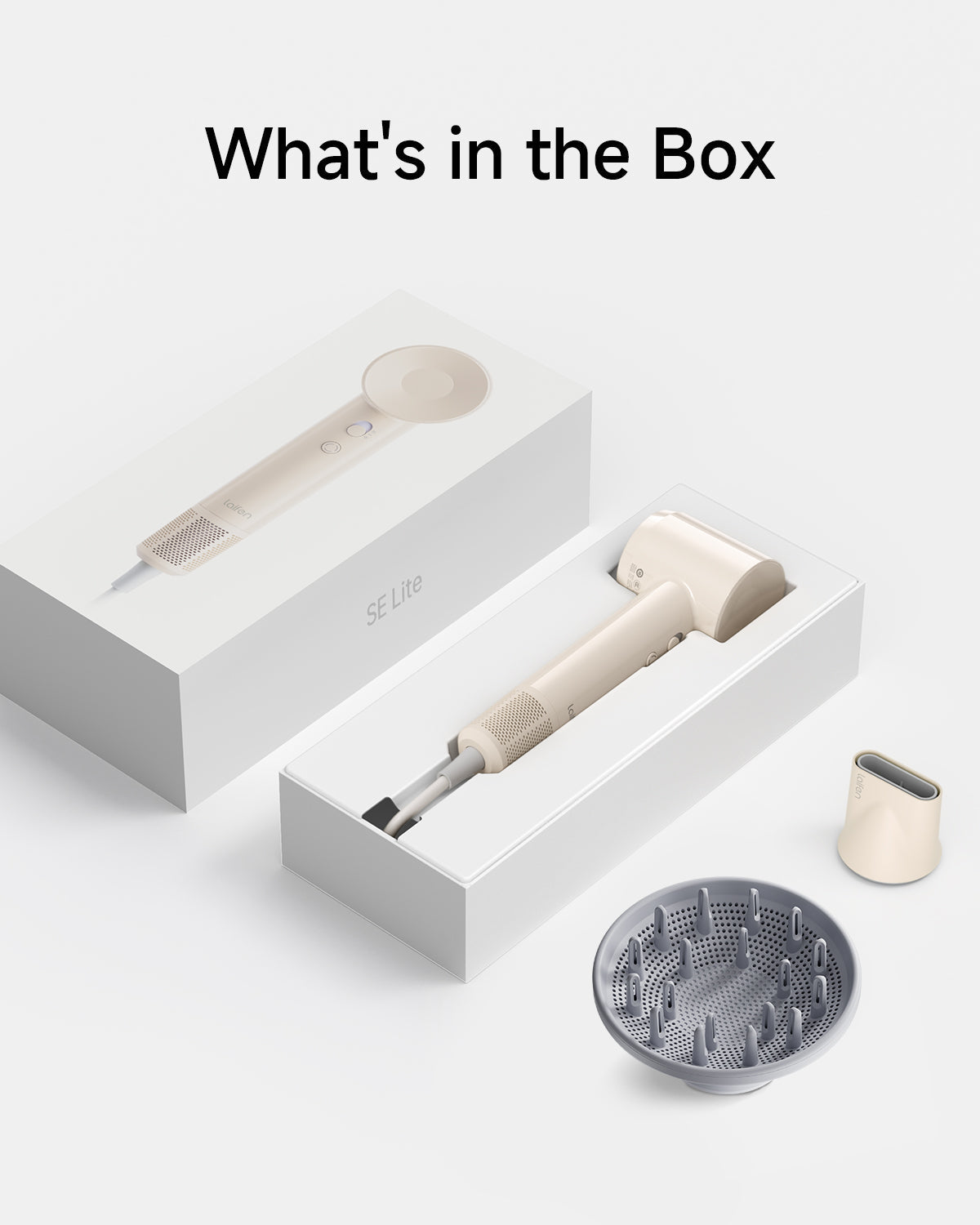 Laifen SE Lite Krachtige Haardroger: Supersnel, Stil, Lichtgewicht voor Glanzend Haar