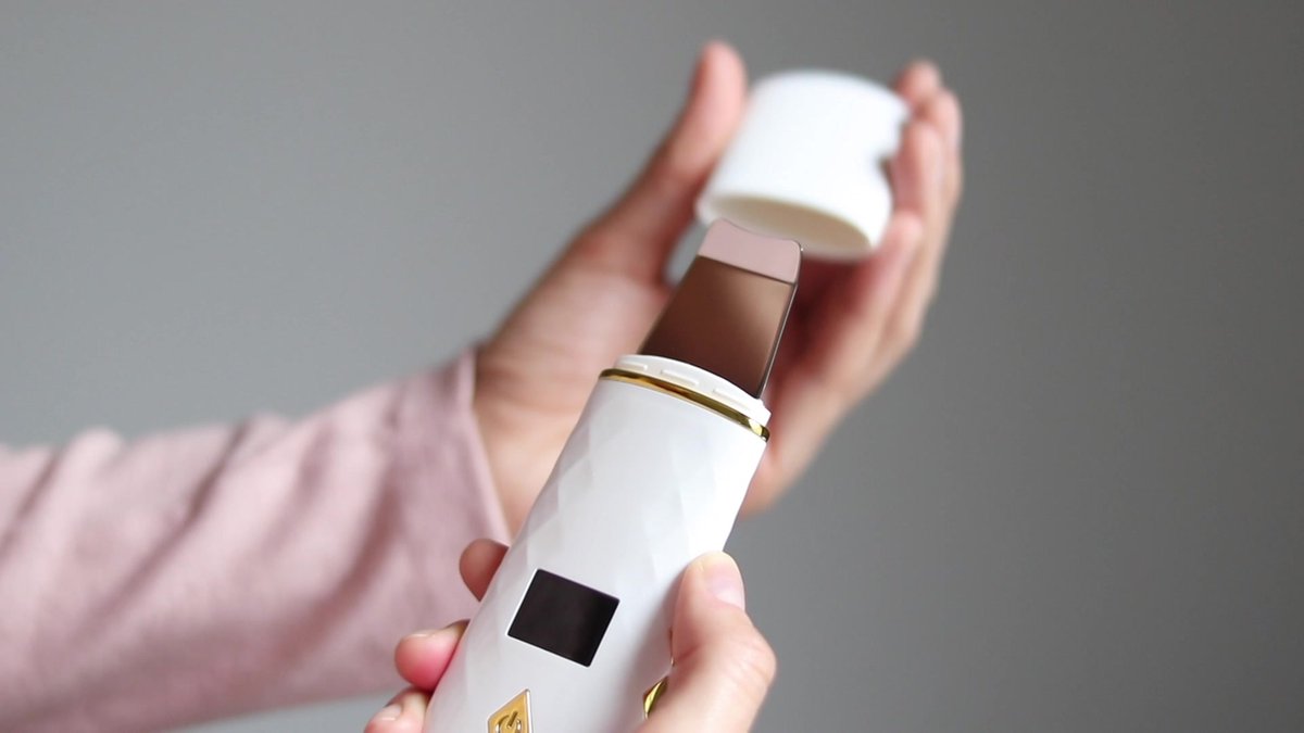 Shoplace Ultrasoon Huidverjongingsapparaat met Verwarmingsfunctie voor Stralende Huid