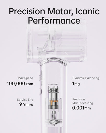 Laifen SE Lite Krachtige Haardroger: Supersnel, Stil, Lichtgewicht voor Glanzend Haar