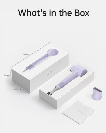 Laifen SE Lite Krachtige Haardroger: Supersnel, Stil, Lichtgewicht voor Glanzend Haar