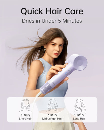 Laifen SE Lite Krachtige Haardroger: Supersnel, Stil, Lichtgewicht voor Glanzend Haar